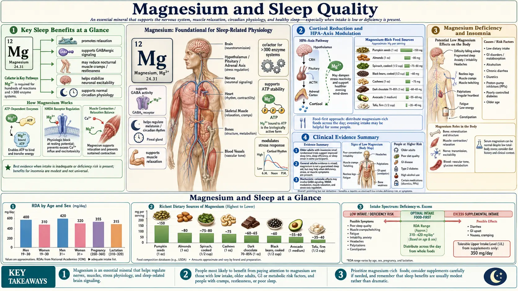 shy take magnisium at night